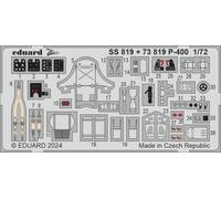 EDUARD 73819 PHOTODECOUPE AVION AMÉLIORATION P-400 ARMA HOBBY 1/72