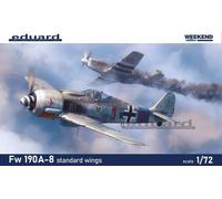 Kits En Plastique Eduard 7463 - 1:72 Fw 190A-8 Ailes Standard - Neuf
