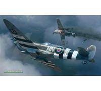 Eduard EDK84183 Kit Weekend-Spitfire Mk.IXc Modèle à l'échelle 1:48, couleur moulée