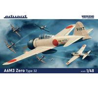 EDUARD 84191 MAQUETTE AVION A6M3 ZERO TYPE 32 1/48