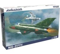 Eduard Plastic Kits – Modèle plastique 1/48 MiG-21PFM Weekend Edition (EDU84202)