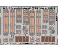 Maquette Eduard Seatbelts Luftwaffe Wwii Fighters Steel - 1:32e - Accessories