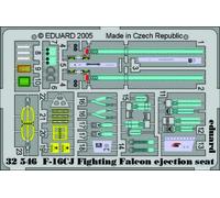 Eduard Accessories 32546 - 1:3 2 F-16Cj Combats Falcon Éjection Seat pour Tamiya