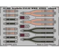 Maquette Eduard Seatbelts Usaaf Wwii Steel - 1:32e - Accessories