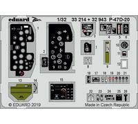 Eduard Accessories 32943 1:3 2 - P-47D-20 Intérieur pour Trompettiste - Neuf