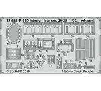 P-51d Interior Late Ser. 20-35 F. Tamiya - 1:32e - Eduard Accessories G
