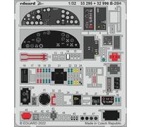 Eduard Accessories 33295 - 1:3 2 B-25H pour HKM - Neuf