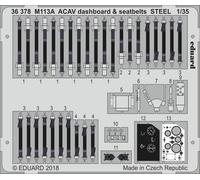 Eduard Accessories 36378 - 1:3 5 M113A Acav Tableau de Bord & Ceintures Sécurité