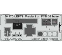 Eduard Accessories 36470 - 1:3 5 Martre I On Fcm 36 Base 1/35 pour Icm - Neuf
