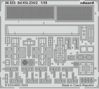 Eduard Accessories 36523 Photo-Entarres 1:35 Sd.Kfz.234/2 MINIART - Neuf