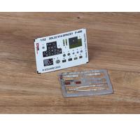 Eduard 1/32 Space Curtis Light P-40B Warhawk Lot de pièces gravées pour intérieur en plastique Motif mur EDU3DL32014