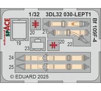 Accessoires Eduard 3DL32030 - 1:32 Bf 109F-4 SPACE HOBBY 2000 / HASEGAWA - Neuf