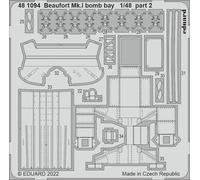 Eduard Accessories 481094 -1 : 48 Beaufort Mk.i Bomb Baie pour Icm - Neuf