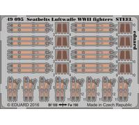 Maquette Eduard Seatbelts Luftwaffe Wwii Fighters Steel - 1:48e - Accessories