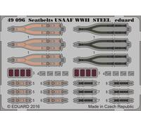 Maquette Eduard Seatbelts Usaaf Wwii Steel - 1:48e - Accessories