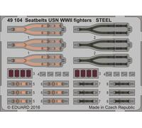 Seatbelts Usn Wwii Fighters Steel - 1:48e - Eduard Accessories G