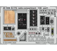 Eduard Accessories 491058 - 1:48 B-17G Radio Compartiment pour HKM - Neuf