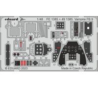 Eduard Accessories 491385 - 1:48 Vampire FB.9 1/48 Airfix - Neuf