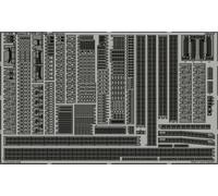 Eduard Accessories 53036 - Kit 1:350 Bismarck Remparts et Tourelles pour Revell