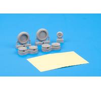 Eduard Accessories 632125 - 1:3 2 Fw 190A-8 Wheels pour Revell - Neuf