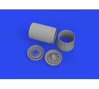 Eduard Accessories 632194 - 1:3 2 F-16 Echappement Buse P&w F100 Imprimé Tamiya