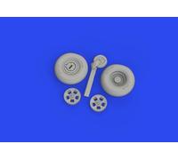 Eduard Accessories 632195 - 1:3 2 Spitfire Mk.ia Wheels Kotare - Neuf