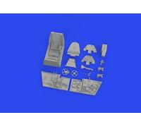 Eduard Accessories 648876 - 1:48 Bf 109F Poste de Pilotage Imprimé 1/48 - Neuf