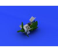 Eduard Accessories 672088 - 1:72 Fw 190A-8 Engine& Fuselage Armes à Feu F.Eduard