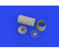 Eduard Accessories 672334 Kit Nozzle D'Échappement F-35A 1:72 TAMIYA