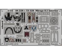 Mirage F.1 For Special Hobby - 1:72e - Accessories