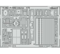 F-105d Interior For Trumpeter - 1:72e - Eduard Accessories
