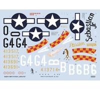 Eduard Accessories D32011 - 1:3 2 P-51D-5 " 357th Fg " 1/32 pour Tamiya/Revell