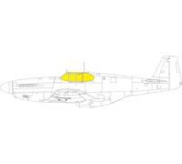 Eduard Accessories EX1036 - 1:48 P-51B/C Framed Canopée Tface Eduard - Neuf