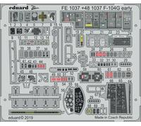 Eduard Accessories FE1037 - 1:48 F-104G Early pour Kinetic - Neuf
