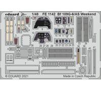Eduard Accessories FE1142 - 1:48 Bf 109G-6 / As Week-End pour Eduard - Neuf