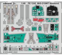 Eduard Accessories FE1242 -1 : 48 MiG-21SMT Week-End pour Eduard - Neuf