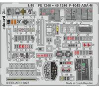 Eduard Accessories FE1246 -1 : 48 F-104S ASA-M pour Kinetic - Neuf