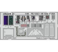 Eduard Accessories FE1332 - 1:48 F-35A 1/48 pour Tamiya - Neuf