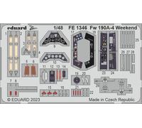 Eduard Accessories FE1346 - 1:48 Fw 190A-4 Week-End 1/48 Eduard - Neuf