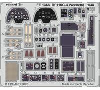 Eduard Accessories FE1368 - 1:48 Bf 110G-4 Week-End 1/48 Eduard - Neuf
