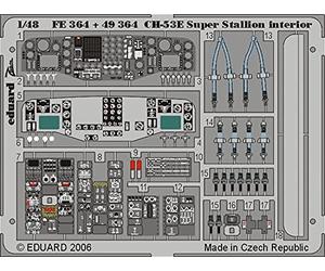 Eduard Accessories FE364 Accessoire de modélisme CH-53E Super Stallion Intérieur pour kit Academy/MRC