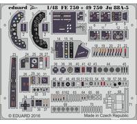 Eduard Accessories Fe750 - 1:48 Ju 88A-5 Pour Icm - Jeu de Décharge - Neuf
