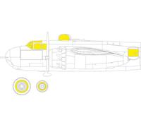 Eduard Accessories JX287 - 1:3 2 B-25H pour HKM - Neuf
