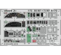 Eduard Boeing B-17G Intérieur Pièces Détails Colorées 1:72 Kit Neuf Airfix SS567