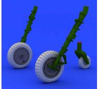 Eduard Brassin Focke-Wulf Fw 190F-8 Wheels Roues Abgeplattet 1:3 2 Kit Revell