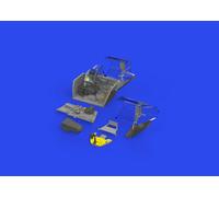 Eduard Brassin Messerschmitt Me Bf 109G-6 Cockpit Instruments - 1:48 Kit NEUF