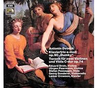 Eduard Drol, Jürgen Paarmann, Stefan Passaggio, Georg Donderer, Lamar Crowson - Dvorak: Klaviertrio e-moll, op. 90 Dumky; Terzett für zwei Violinen und Viola C-dur, op. 74 - 1C 05302098 - Vinyl LP