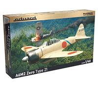 Eduard EDK82212 Profipack-A6M2 Zero Type 21 Kit de modélisme Couleur moulée