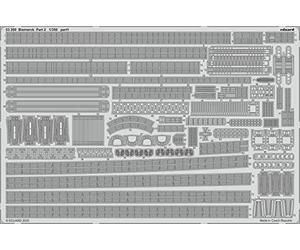 Eduard EDP53260 P-Etch 1:350-Bismarck Partie 2