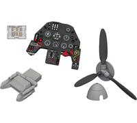 Eduard EDU674008 1/72 Look Plus Messerschmitt Bf109G-2 Jeu de pièces de tableau de bord (pour Eduard) Pièces de modèle en plastique